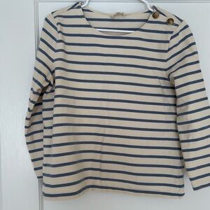 Sézane Breton Colette marinierie
Size medium 
Light blue stripes